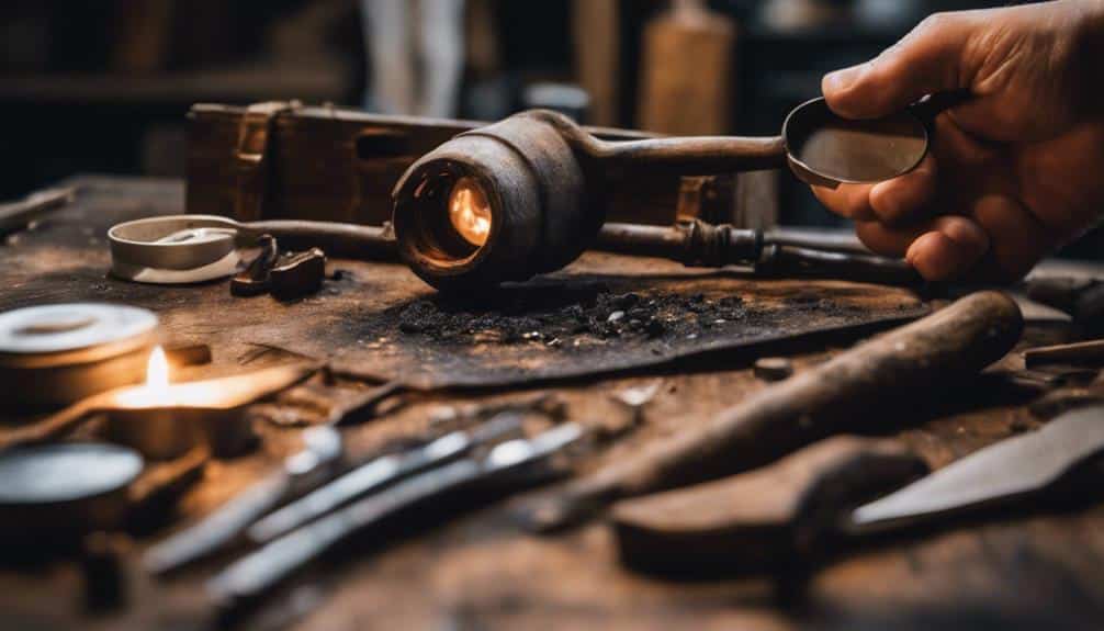 evaluating charred furniture condition